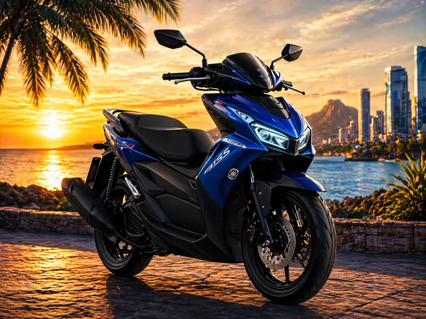 Aerox 155 motorcycle for rent
